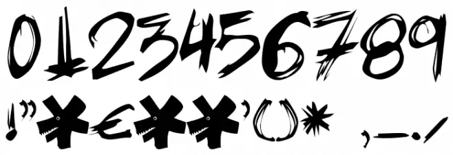 ziperhead Font OTHER CHARS