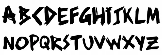 ziperhead Schriftart Groß
