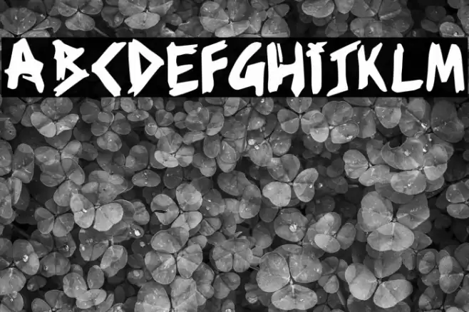 ziperhead Font examples