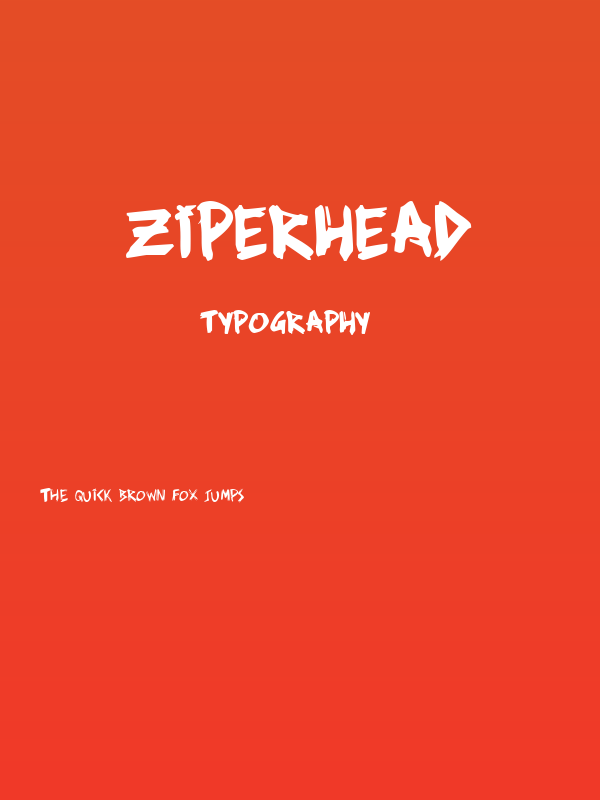 ziperhead Poster