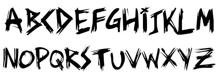 ziperhead Font LOWERCASE