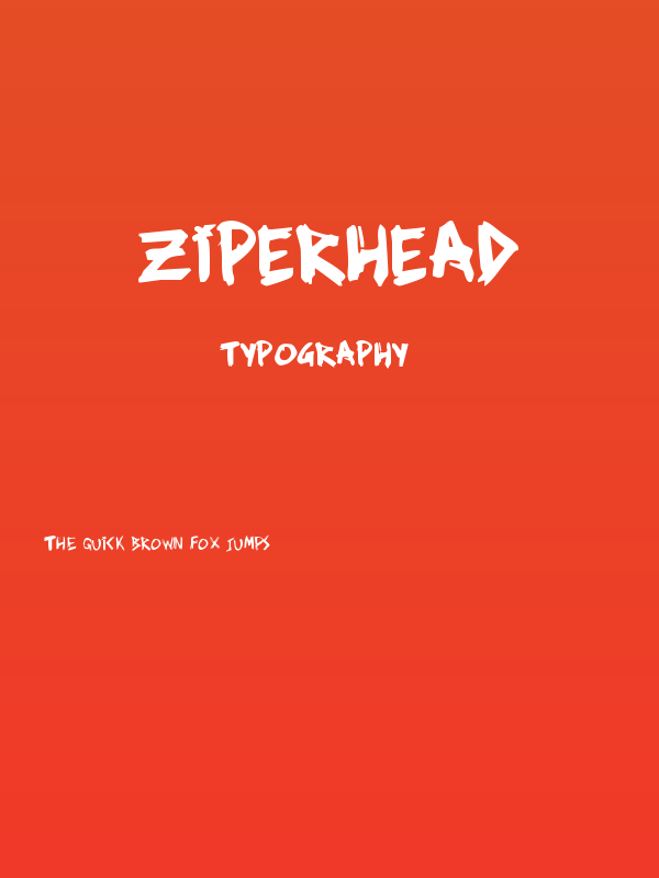 ziperhead Poster