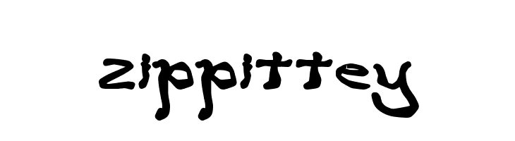 zippittey  Frei Schriftart Herunterladen