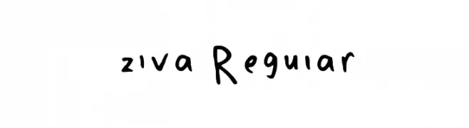 ziva Regular  Frei Schriftart Herunterladen