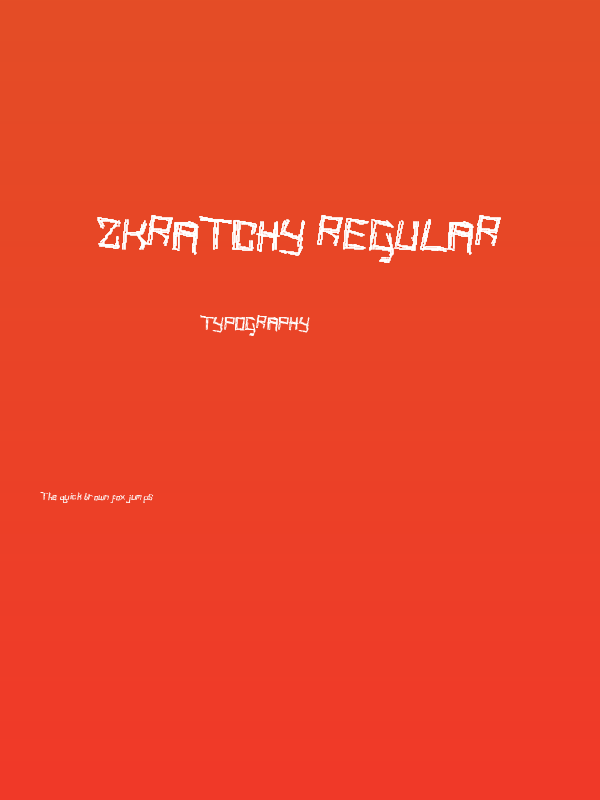 Zkratchy Regular Poster