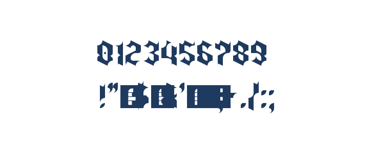 zkalpelbar eYe/FS Regular Other Characters