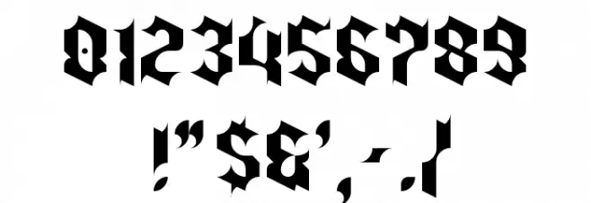 zkalpelbar eYe/FS Regular Font OTHER CHARS