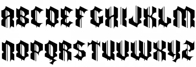 zkalpelbar eYe/FS Regular Polices MAJUSCULES