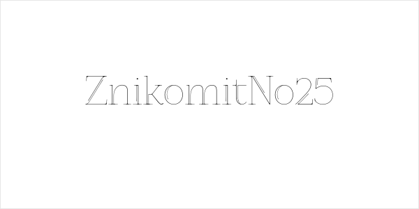 ZnikomitNo25 Logo