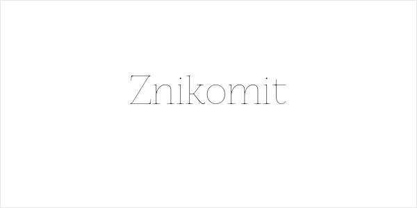 Znikomit Logo