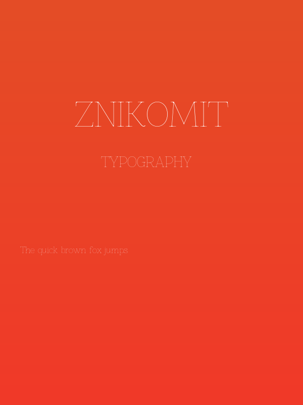 Znikomit Poster