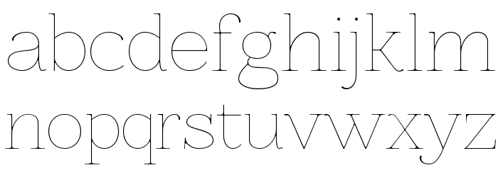 Znikomit Font LOWERCASE