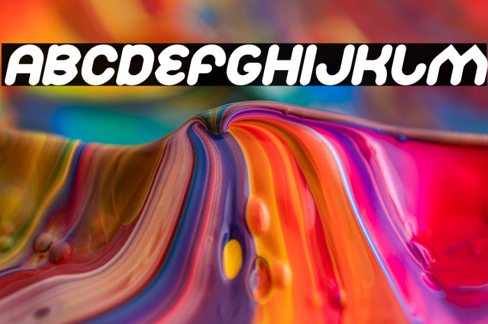 Znow White Bold Italic Example 1