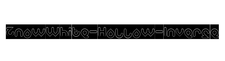 Znow White-Hollow-Inverse  font caratteri gratis