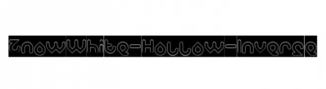 Znow White-Hollow-Inverse  नि: शुल्क फ़ॉन्ट्स डाउनलोड