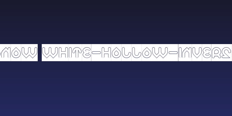 Znow White-Hollow-Inverse Social Header