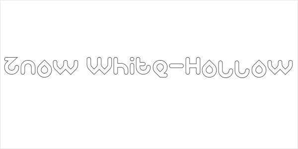 Znow White-Hollow Logo