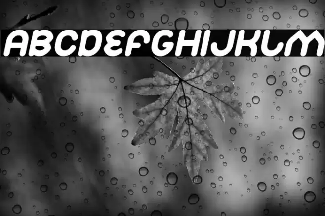 Znow White Italic Font examples