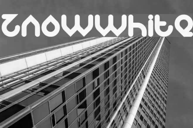 znowwhite Font examples