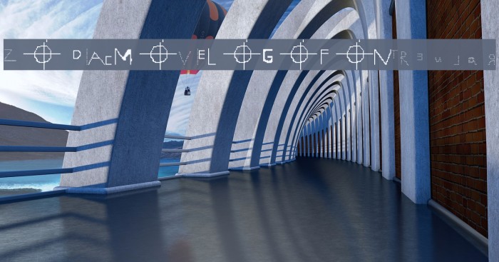 ZODIAC MOVIE LOGO FONT Regular Example 3