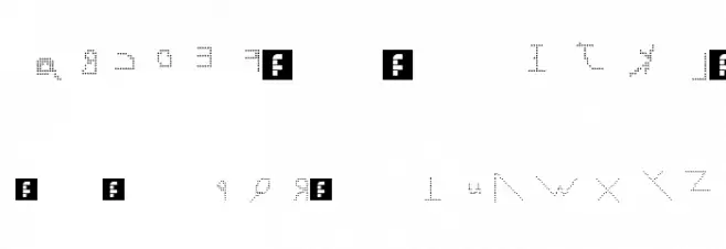 ZODIAC MOVIE LOGO FONT Regular फ़ॉन्ट लोअरकेस