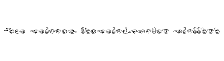 ZOE GERMANY Fingeralphabet Graffiti  les polices de caractères gratuit tlcharger