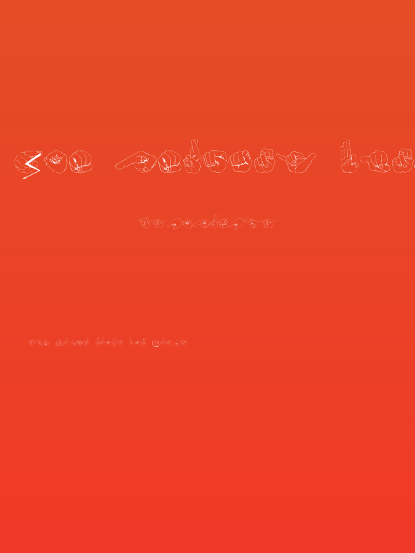 ZOE Germany Fingeralphabet Regular Poster