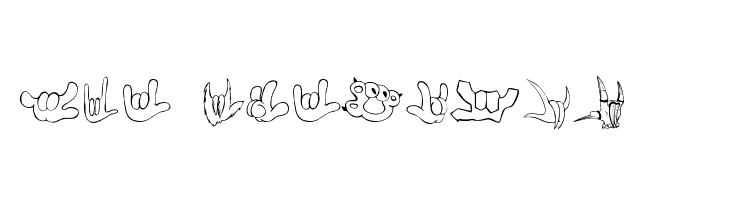 ZOE ILYhands 1.0 Font