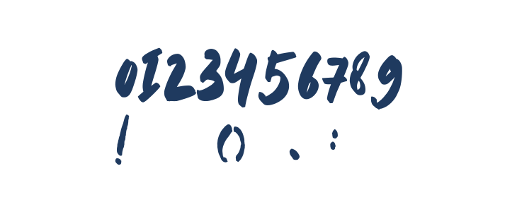 ZOMBIE-Regular Other Characters