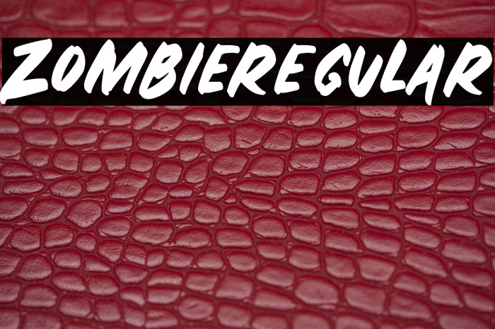 ZOMBIE-Regular Example 1