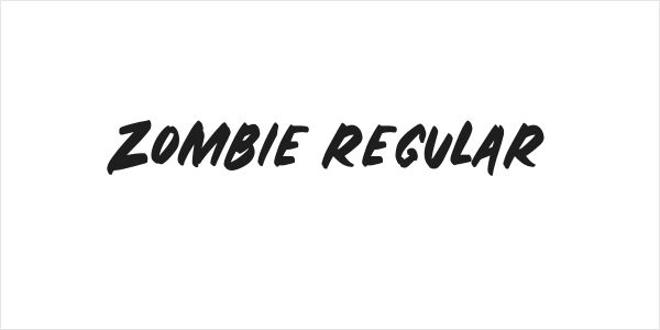 ZOMBIE-Regular Logo