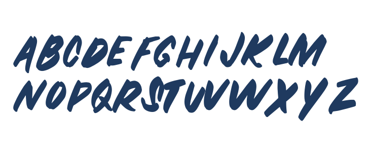 ZOMBIE-Regular Lowercase