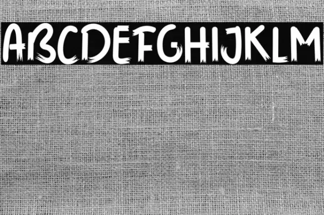 ZOMBIE Font examples