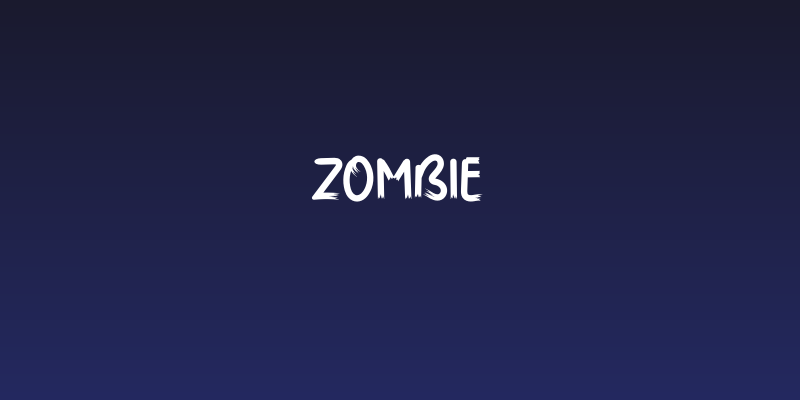 ZOMBIE Social Header