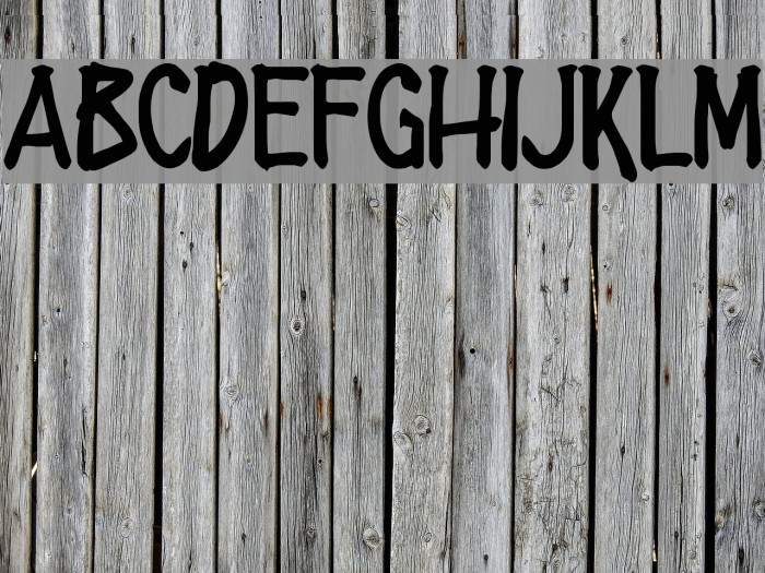 ZOMBIES STATION Font examples