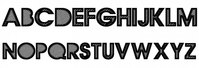 ZOMBIEWOLF PERSONAL USE Regular Font Litere mici
