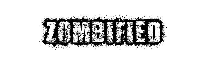 ZOMBIFIED  नि: शुल्क फ़ॉन्ट्स डाउनलोड