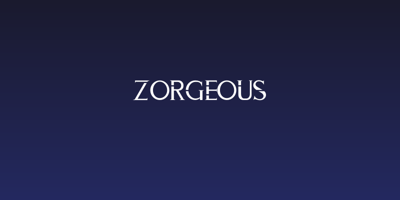 ZORGEOUS Social Header