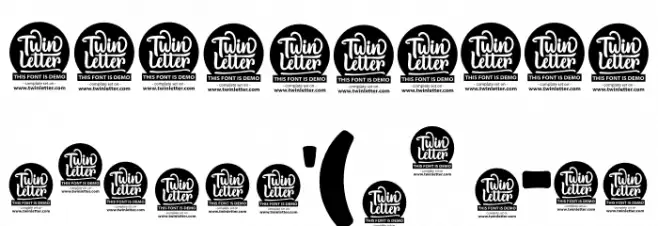 ZOYSIA Personal Use Font OTHER CHARS