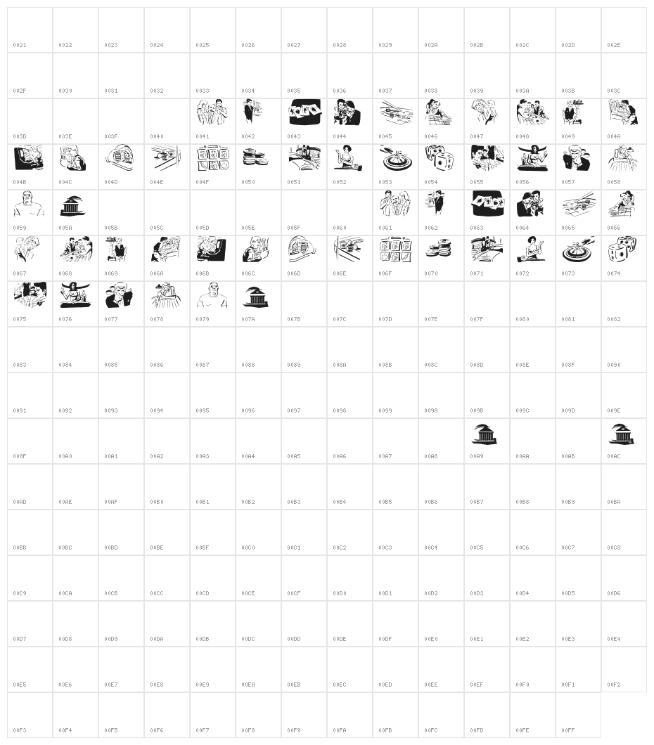 ZockersHomeland Character Map