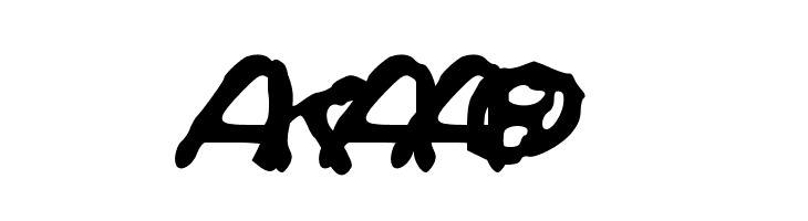 Zodiac Killer 13 character Font