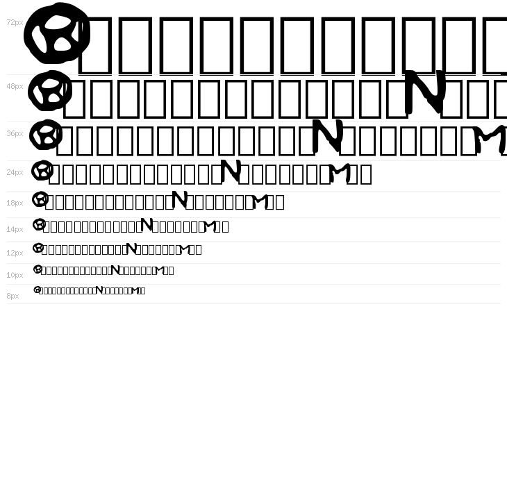 Zodiac Killer 13 character Waterfall