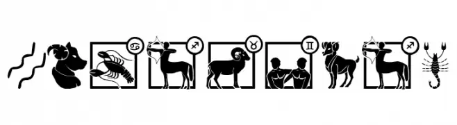 Zodiac Mix  Free Fonts Download