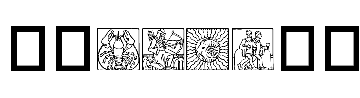 Zodiac03 Font