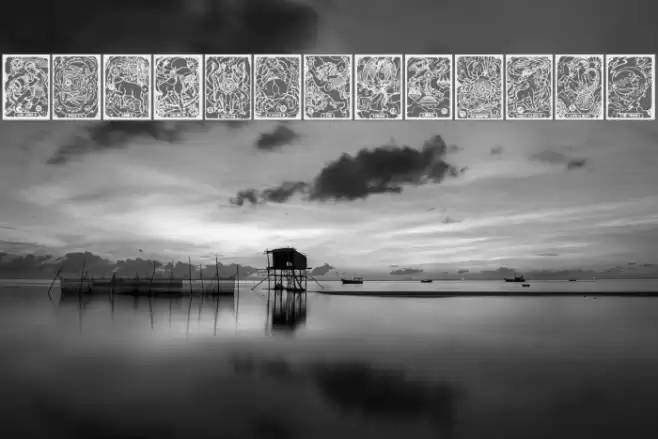 Zodiac Font examples