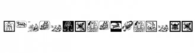 ZodiacsSignStars  Descarca Fonturi Gratis