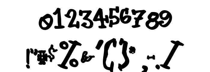 Zodiastic Font OTHER CHARS