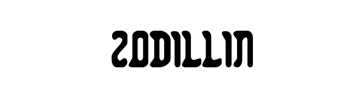 Zodillin  Скачать бесплатные шрифты
