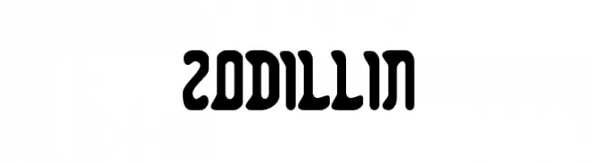 Zodillin  免费字体下载
