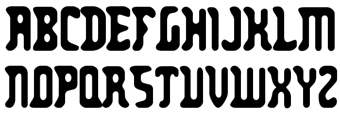 Zodillin Font LOWERCASE